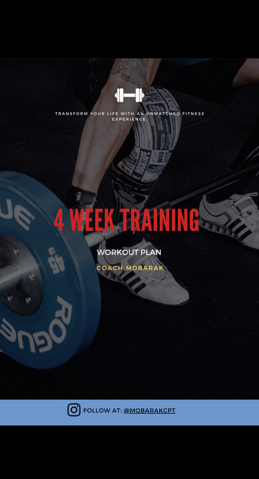 1 month Training Plan